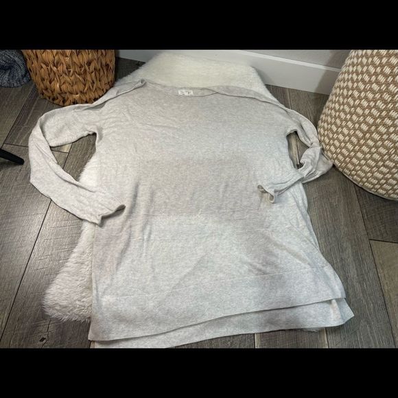 Lou & Grey Lightweight Cotton Viscose Sweater - Picture 1 of 6